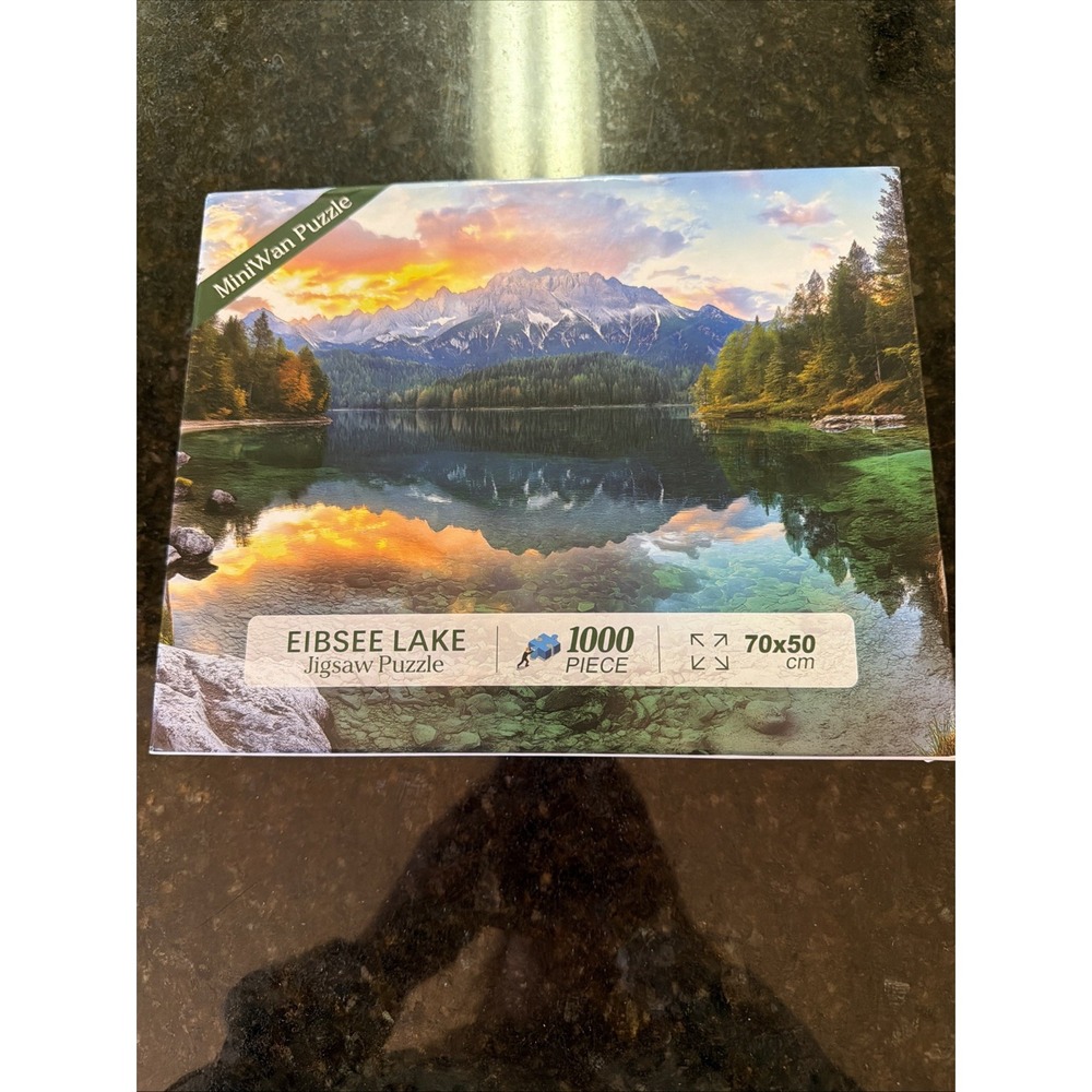 Eibsee Lake Jigsaw Puzzle‎ 1000 Pc 70x50cm Nature  Landscape Miniwan Puzzle